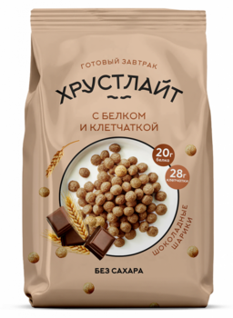 Сухой завтрак Хрустлайт с белком и клетчаткой
