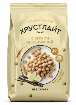Сухой завтрак Хрустлайт с белком и клетчаткой