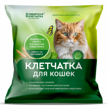 Клетчатка для кошек «Пуся»